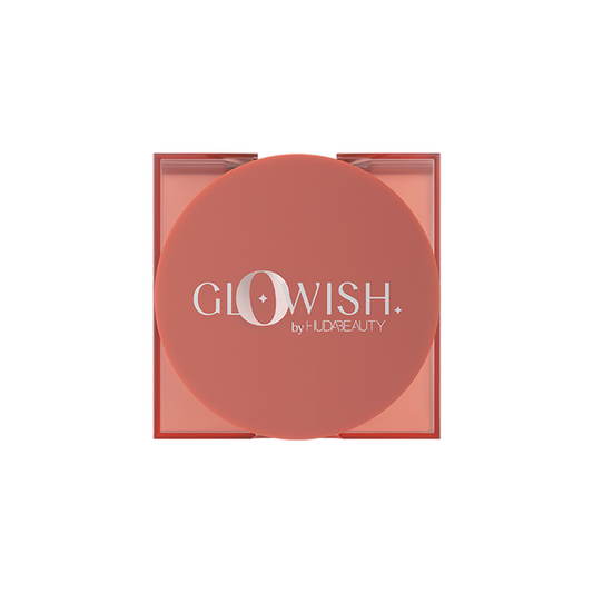 HUDA BEAUTY GloWish Cheeky Vegan Blush Powder – Healthy Peach