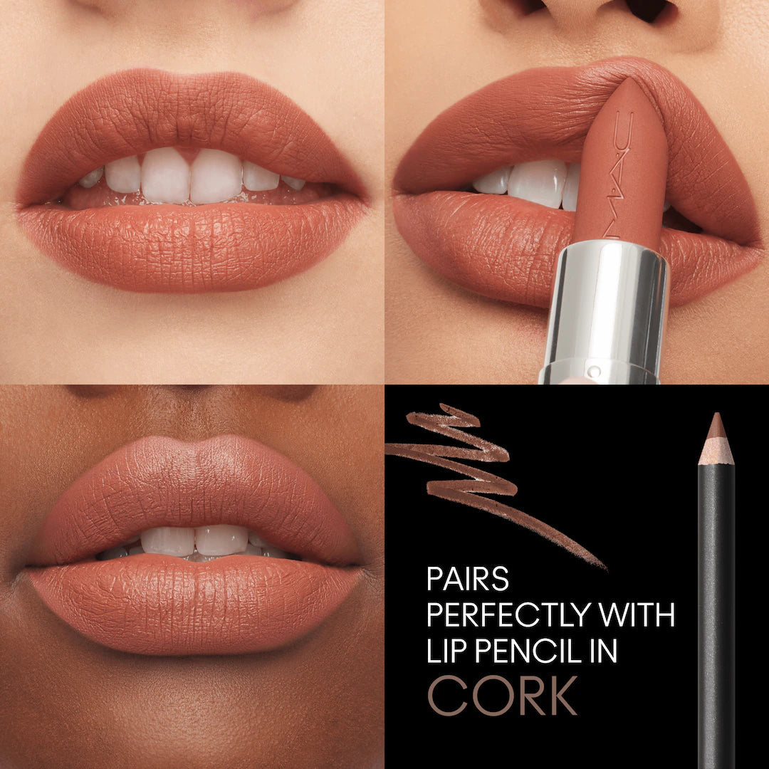 MAC M·A·CXIMAL SILKY MATTE LIPSTICK- WARM TEDDY